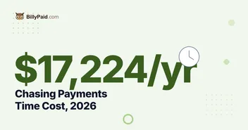 Chasing Payments Time Cost 2026: $17,224 a Year in Lost Time [Data Study]