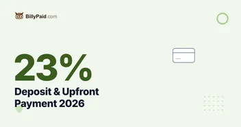 Deposit & Upfront Payments 2026: Only 23% of Contractors Collect One [Data Study]